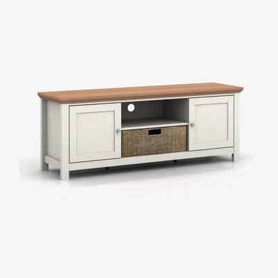 Dunelm Cotswold Cream TV Stand Cream