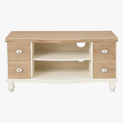 Dunelm Jule TV Stand Cream