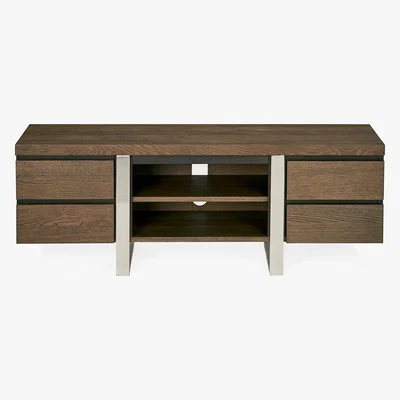 Dunelm Tivoli TV Stand Dark Wood (Brown)