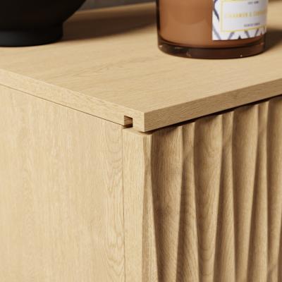 Dunelm Inga Small TV Unit for TVs up to 44", Oak Effect