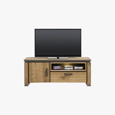 Furniture Village Baltimore Small TV Unit - Brown - By Furniture Village