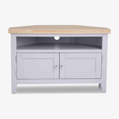 Furniture Village Furnitureland - Truro Corner TV Unit - Grey