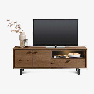 Furniture Village Habufa - Montreal 2 Door TV Unit - Choco Brown