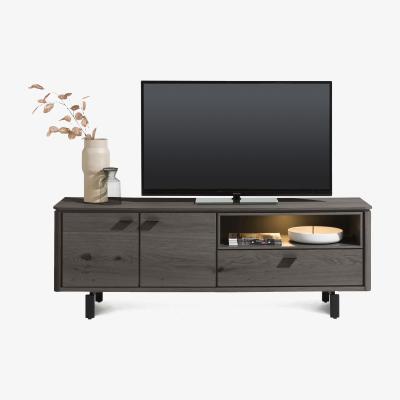 Furniture Village Habufa - Montreal 2 Door TV Unit - Onyx