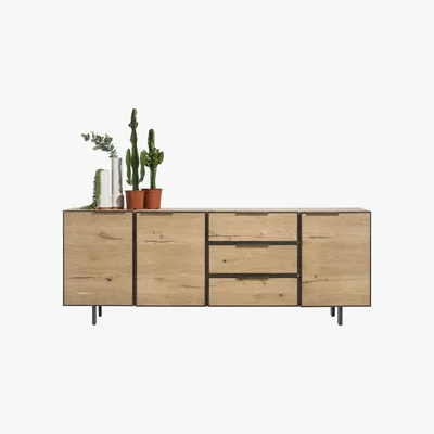 Furniture Village Habufa - Sox 3 Door 3 Drawer Sideboard