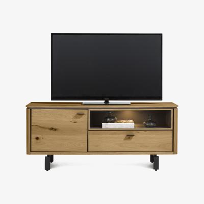 Furniture Village Habufa - Montreal 1 Door TV Unit - Railway Brown