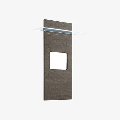 Furniture Village Palazzo TV Wall Panel - Silver Birch