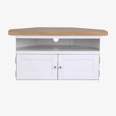 Furniture Village Furnitureland - Truro Corner TV Unit - White