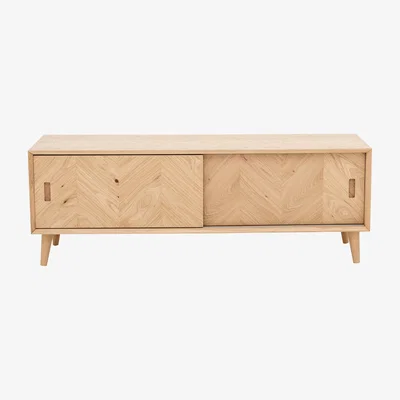 Furniture Village Walker Media Unit - Brown