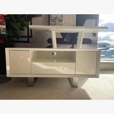 Furniture Village Bianco Corner TV Unit