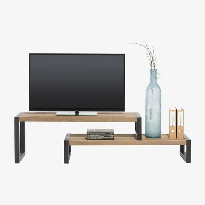 Furniture Village Habufa - Detroit TV Stand Set - Brown