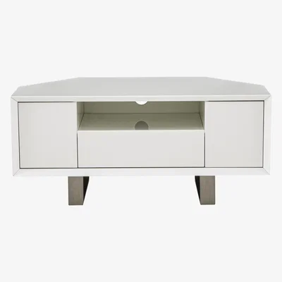 Furniture Village Bianco Corner TV Unit