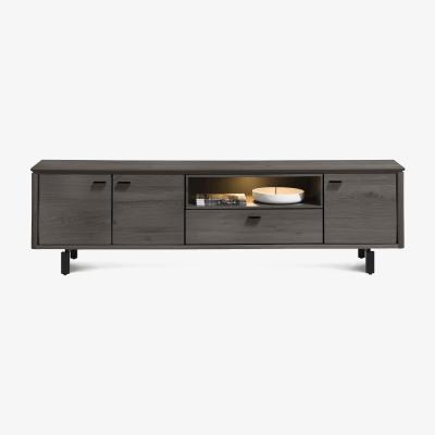 Furniture Village Habufa - Montreal 3 Door TV Unit - Onyx