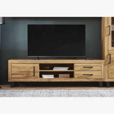 Furniture Village Bodahl - Terra Large TV Unit - Natura Bianca