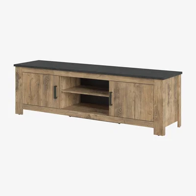 Furniture123 Rapallo Large Chesnut Brown TV Unit - Furniture to Go