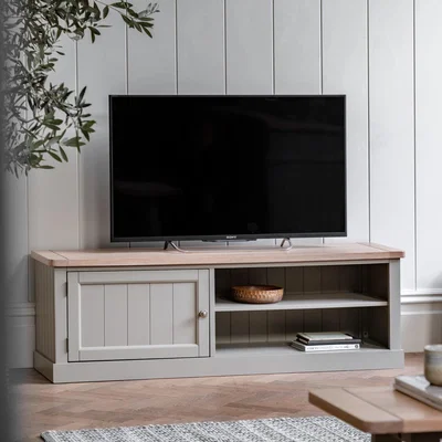 Furniture123 Eton TV Stand Sage Green - Caspian House