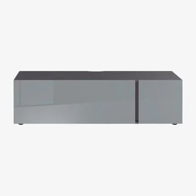 Furniture123 Modern Grey Gloss TV Unit with Storage