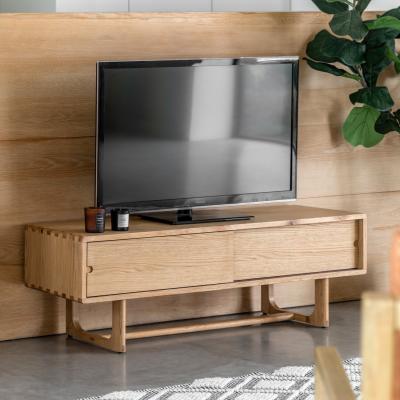 Furniture123 Natural Oak Media Unit - Craft - Caspian House