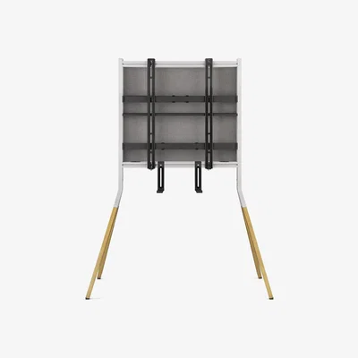 Furniture123 Falcon Universal  Light Wood TV Stand for Screen Size 32-70 inch with Soundbar Holder