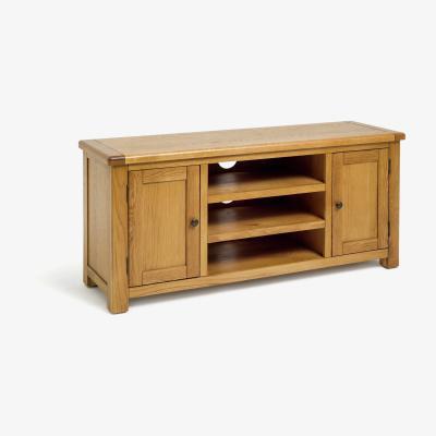 Habitat Habitat Kent 2 Door Oak & Oak Veneer Low TV Unit