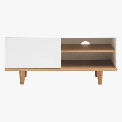 Habitat Elliott White Small Tv Stand With 1 Door, White