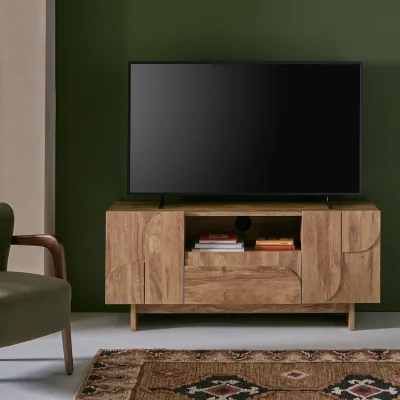 Habitat Habitat Yassica 2 Door 1 Drawer TV Unit - Oak