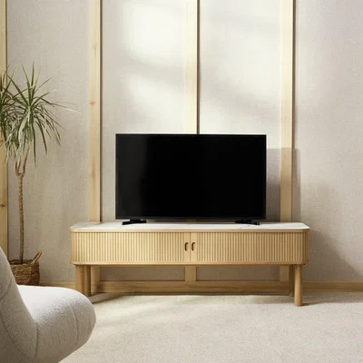 Habitat Habitat Lex 2 Door TV Unit - Oak