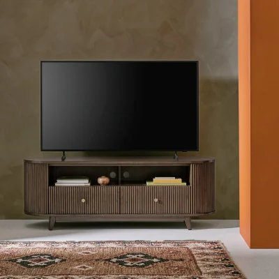Habitat Habitat Kendi 2 Drawers TV Unit - Walnut