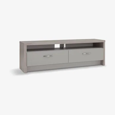 Habitat Habitat Venice 2 Drawer Large TV Unit - Grey