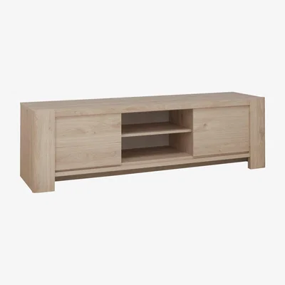 Habitat Portland 2 Door TV Unit - Oak