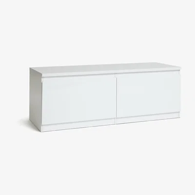 Habitat Habitat Jenson 2 Door Small TV Unit - White