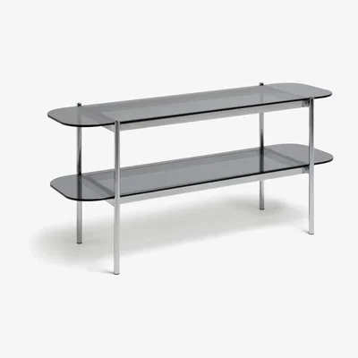 Habitat Habitat Neo 2 Tier Low TV Unit - Chrome
