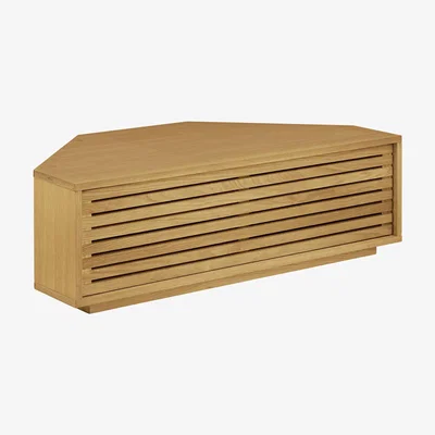 Habitat Habitat Max 1 Door Corner TV Unit - Oak