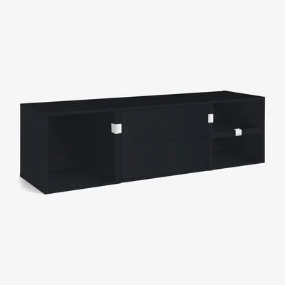 Habitat Habitat Rubrics Modular TV Unit - Black