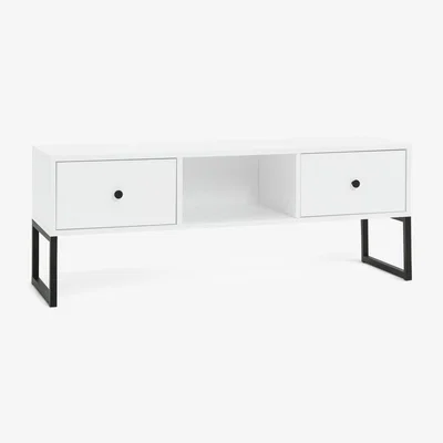 Habitat Habitat Anouk 2 Drawer TV Unit -  White