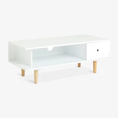 Habitat Habitat Cato 1 Drawer TV Unit - White