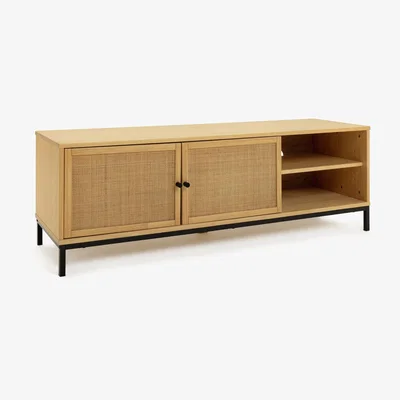 Habitat Habitat Elaina 2 Door TV Unit - Pine