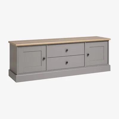 Habitat Habitat Winchester 2 Door 2 Drawer TV Unit - Grey
