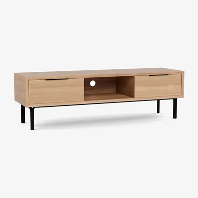 Heal's Heal's Stockholm AV Unit Walnut - Heal's UK Furniture