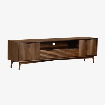 Homebase Harley Acacia Wide TV Unit