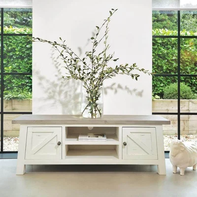 IO Living The White and Grey TV Unit