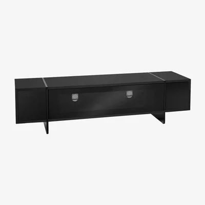 John Lewis AVF Edge ED160 TV Stand for TVs up to 80”, Black