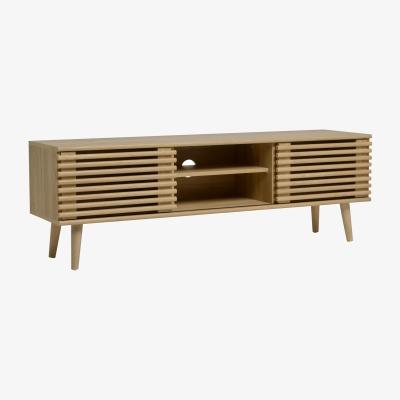 John Lewis MADE Tulma Wide TV Unit, Oak
