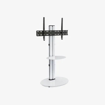 John Lewis AVF FSL600 ENO Oval Pedestal TV Stand with Mount for TVs up to 55”