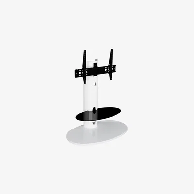 John Lewis AVF Affinity Premium Chepstow 930 TV Stand With Mount For TVs Up To 65, Gloss White