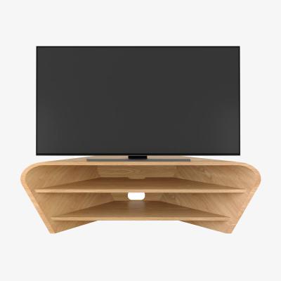 John Lewis Tom Schneider Taper 140cm Corner Media Unit, Oak