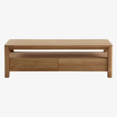 John Lewis John Lewis & Partners Seymour TV Stand for TVs up to 60, Oak