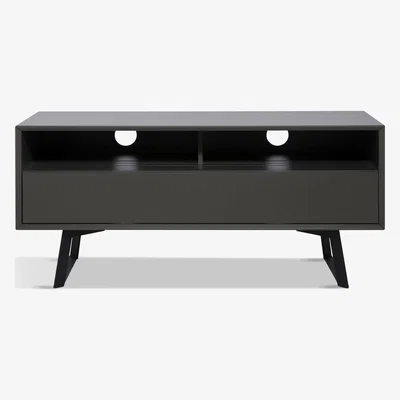 John Lewis Alphason Carbon 1200 TV Stand for TVs up to 55”, Grey