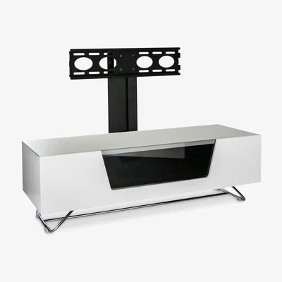 John Lewis Alphason Chromium 2 1200mm TV Stand with Bracket for TVs up to 50