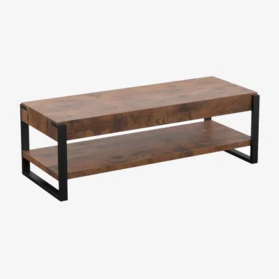 John Lewis AVF Ridgewood FS1200RIDDW TV Stand for TVs up to 60", Dark Wood